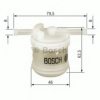 TOYOT 2330026030 Fuel filter